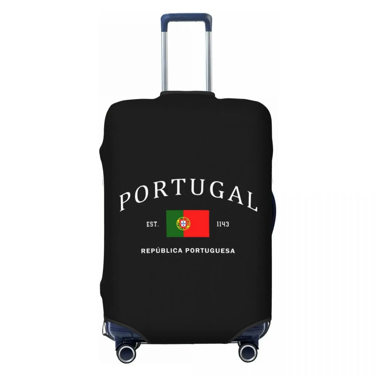 

Пользовательский флаг Португалии, чехол для багажа, модный португальский патриотический гордость, защитные чехлы для чемодана, костюм для 18-32 дюймов