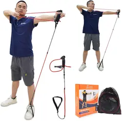 Archery Trainer Band Training - Portable Bow Riser Handle - 9 to 19 lbs Tension Adjustment Suitable for Left and Right Hand