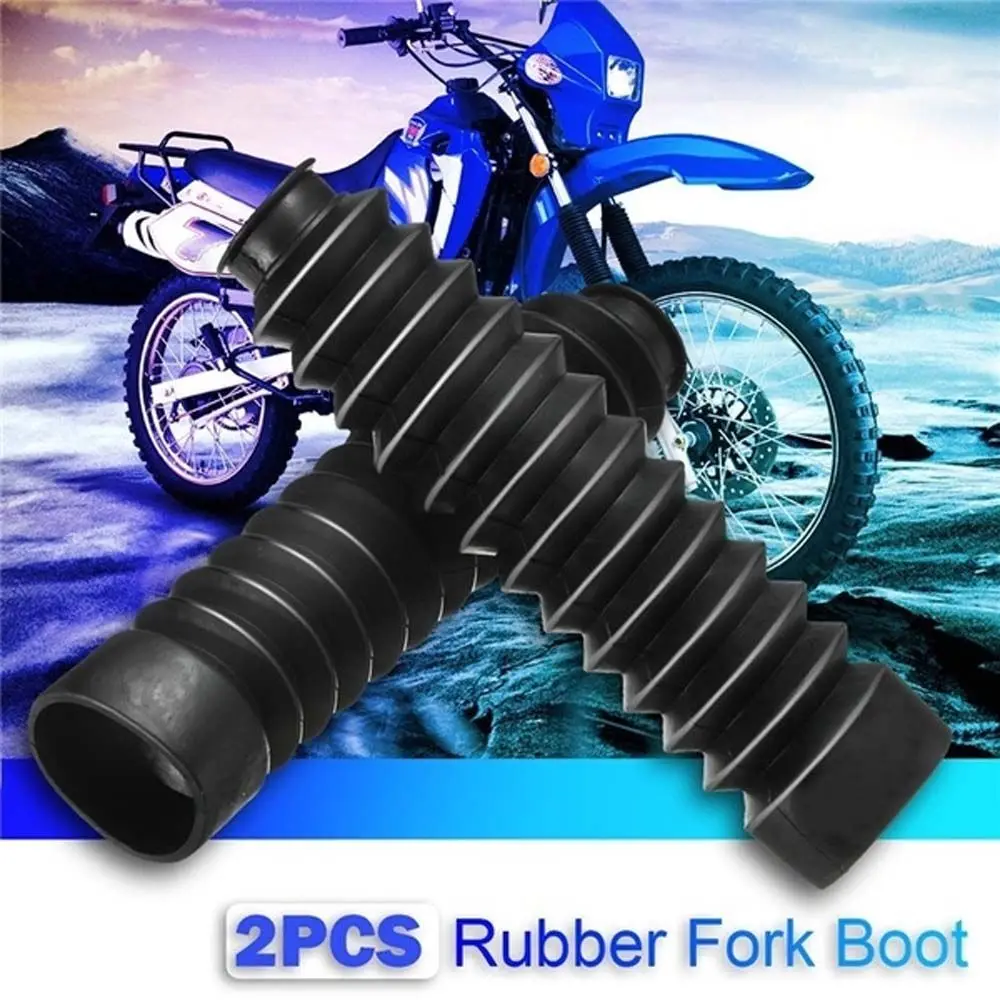 

Dustproof Rubber Gators Gaiters Shock Dust Guard Shock Damping Dust Cover Motorcycle Front Fork Cover Front Fork Boot Cover