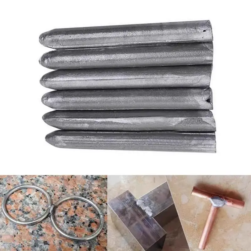 3/6/9Pcs Low Temperature Welding Rod Metal Welding Rod Soldering Metal Universal Welding Wire Aluminum Repair D0LD