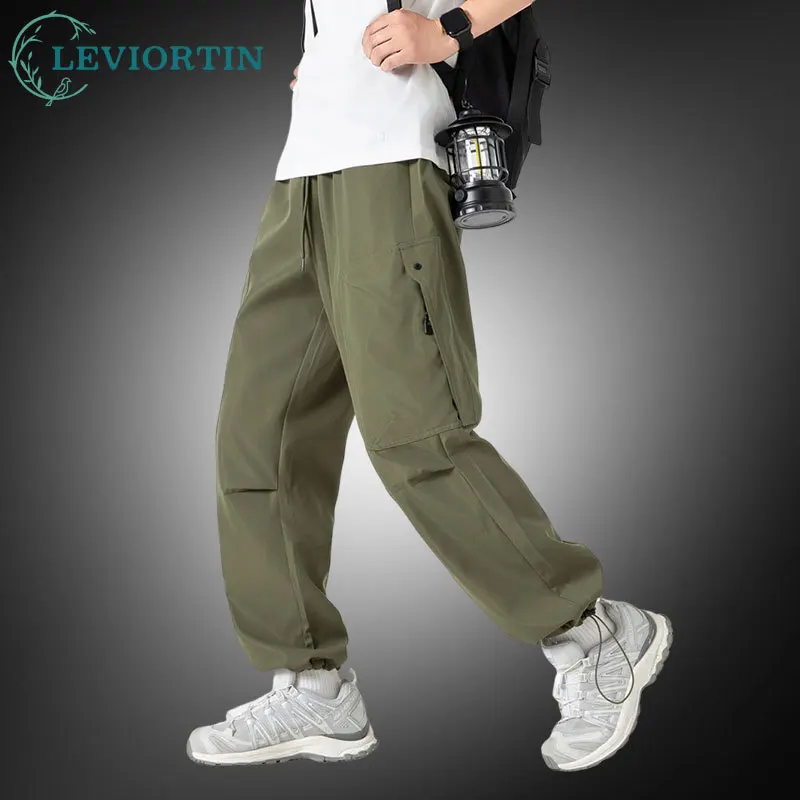 

Men's Cargo Pants Lightweight Quick Dry Trousers Fishing Climbing Pants Autumn Elastic Outdoor Hiking Cargo Pants Work Trouser