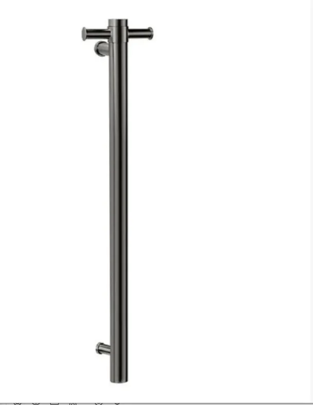 Towel Heated Rack Stainless Steel 900mmx90mmx100mm Gun grey Customized version takes 15-20 days
