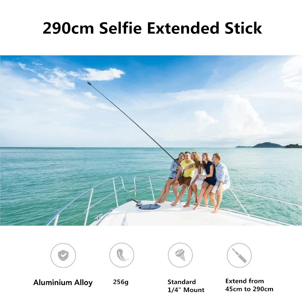Selfie Stick for Insta 360 X4 X3 X5 Bullet Time Rotating Handle Tripod For Go Pro 13 12 DJI Action 6 5 4 Aluminium Accessories