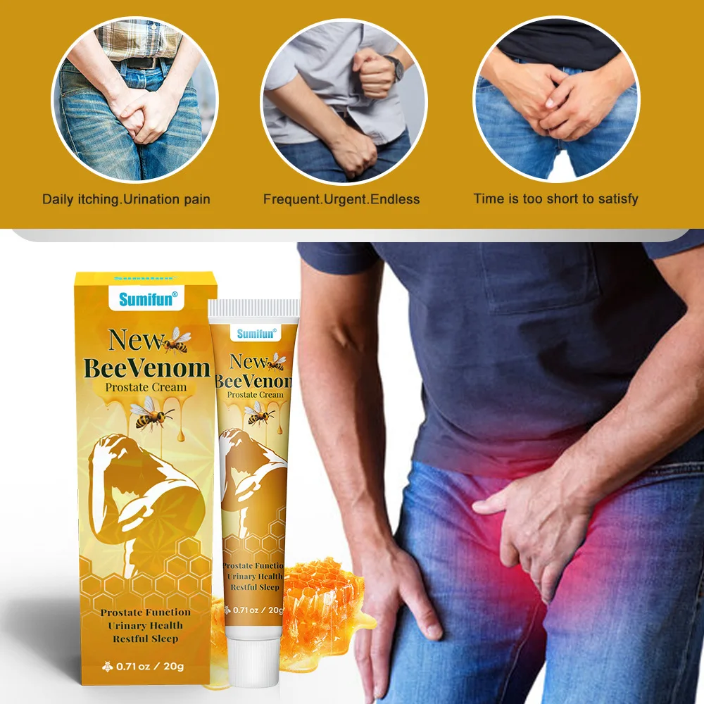 Bee Venom Secret Recipe Ointment Qianliekang Ointment Private Parts Care Couple Harmony Massage Ointment Cross-Border K10239