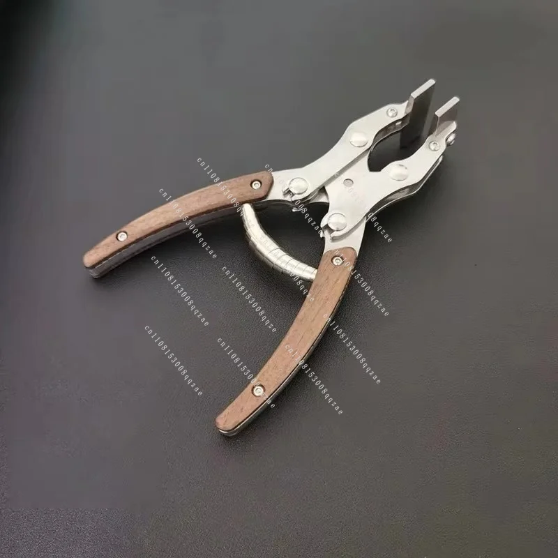 Leather Flat Pliers Stainless Steel Professional Handmade DIY Craftsman LeatherCraft Parallel Clamp Tools
