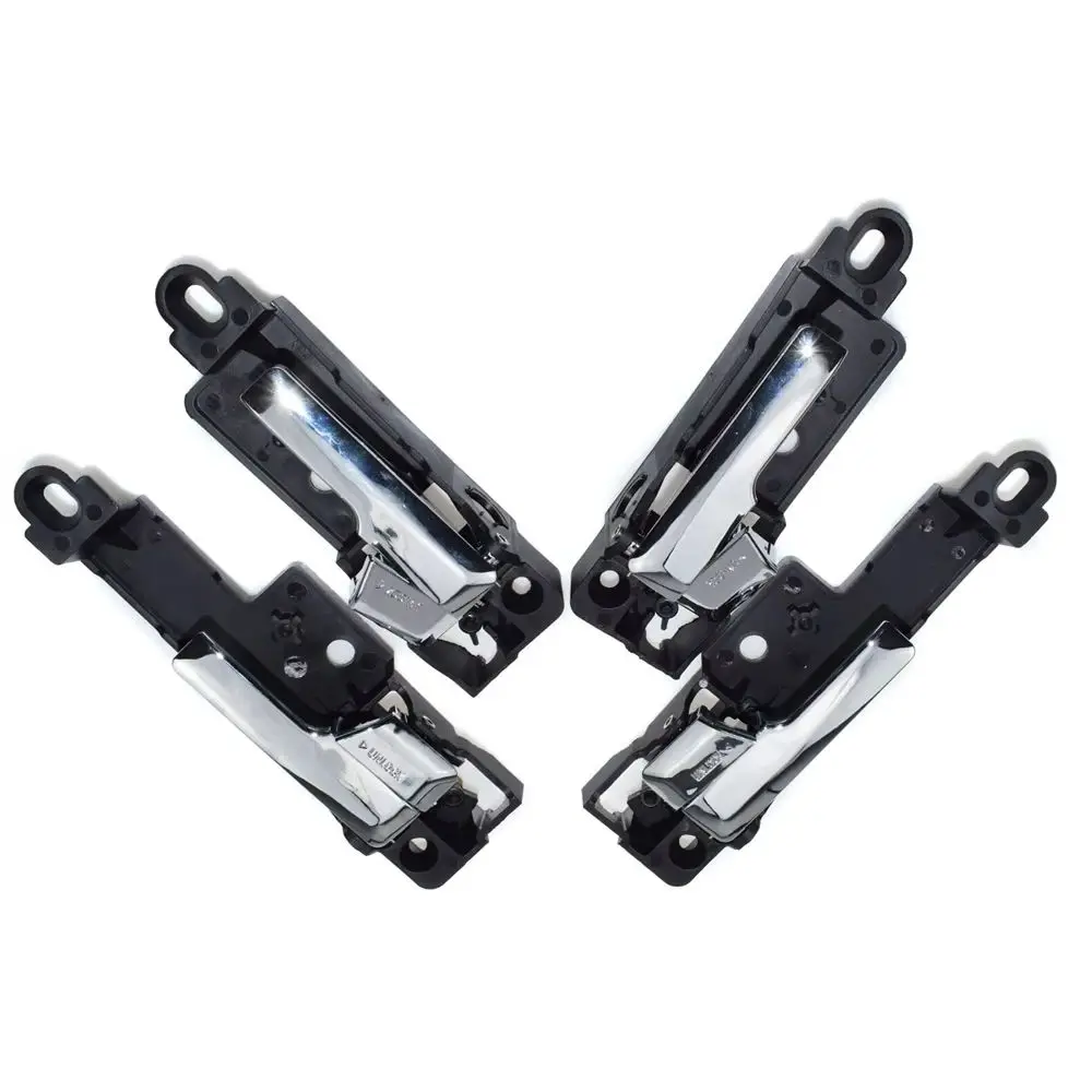 Chrome Interior Door Handle Front Rear Left Right For Ford Fusion 2006-2011 For Lincoln MKZ Car Inner Door Pull Spare Parts