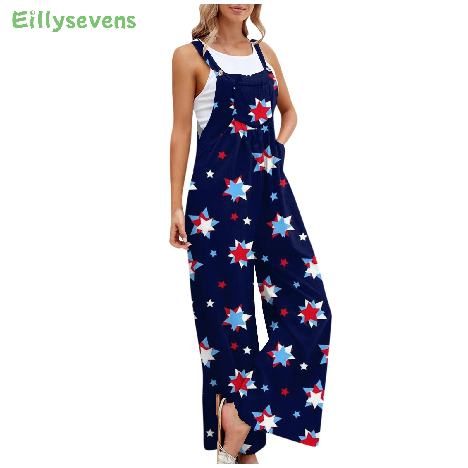 Suspender Trousers Festival Outfit Women Floral Print Women Jumpsuits Summer Casual Y2k Clothes Women Monos Mujer Elegante