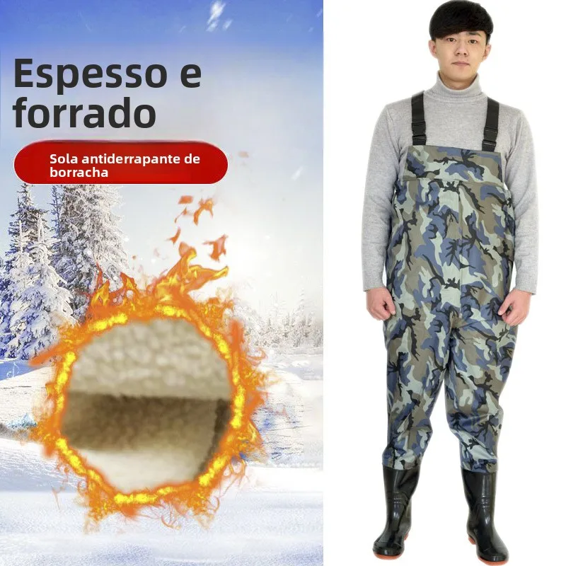 thickened-outdoor-overall-pants-wear-resistant-sea-fishing-suit-half-body-rain-boots-waterproof-overalls-for-men-by-hongshi-rain