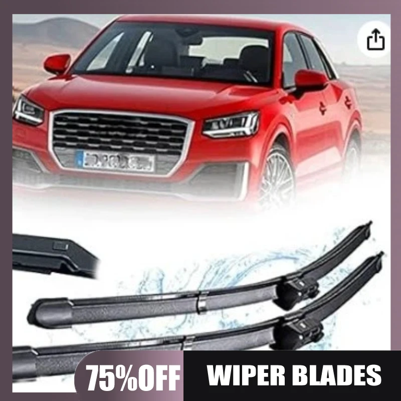 

Suitable for 24 inch + 19 inch front window wiper blade set for Audi Q2 2016-2020