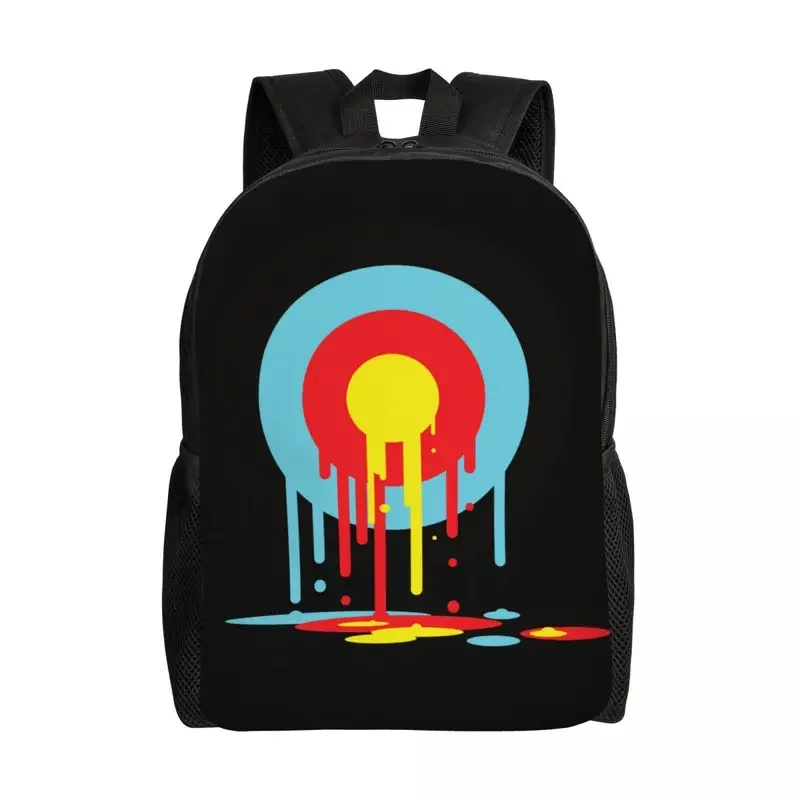 Customized Weeping Target Backpacks for Women Men Waterproof College School Archery Archer Darts Shoot Bag Printing Bookbag