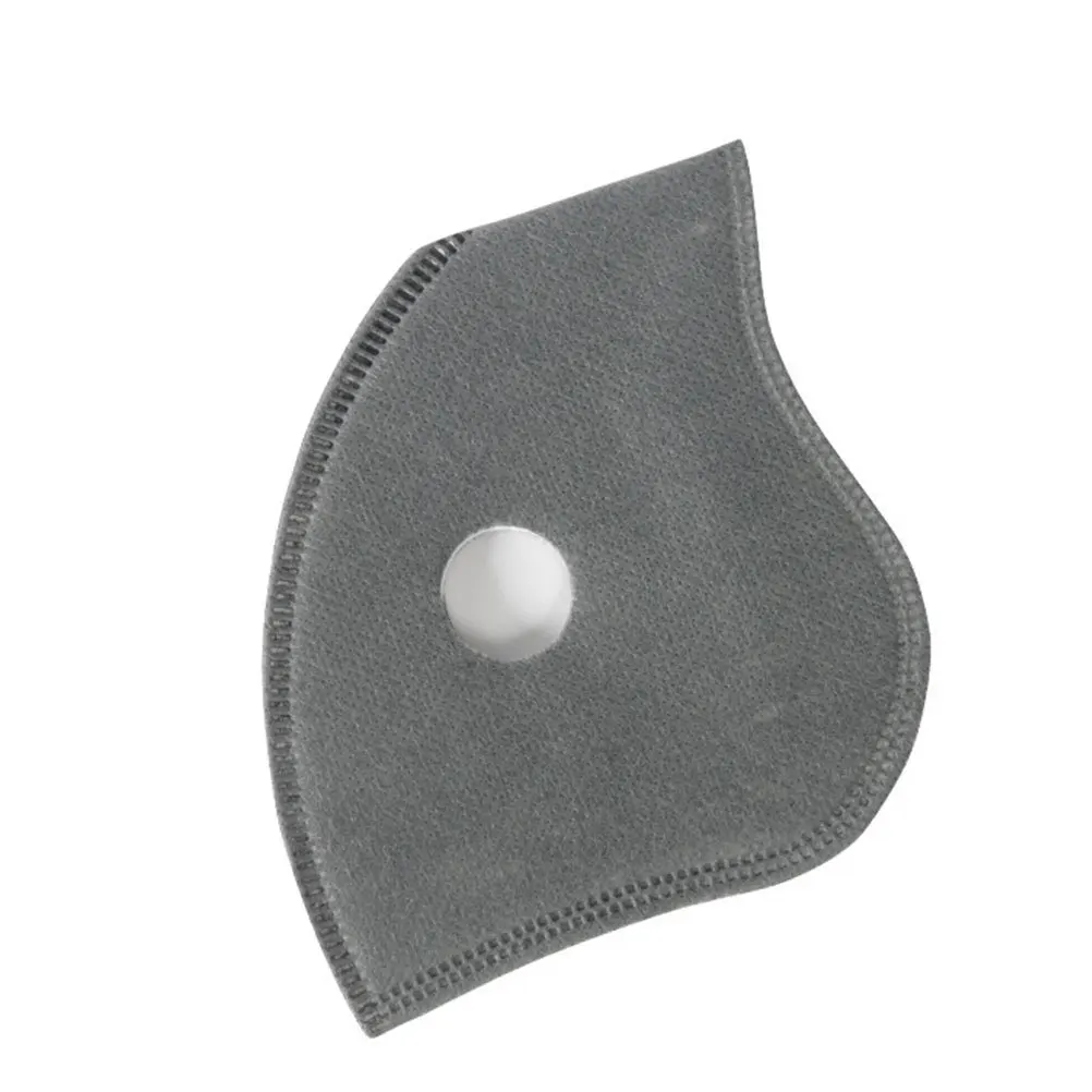 2Pcs Riding Mask Accessories Durable Plastic Material High Absorbency Air Filtration Sports Mask Valves Light Grey