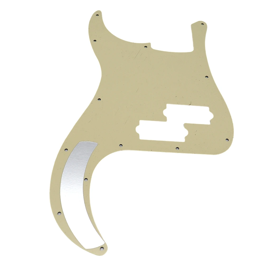 E-Gitarren-Schlagbrett aus 3-lagigem PVC, Schlagbrett für PB-Bassgitarre, 13 Löcher mit Schrauben – Detail 31