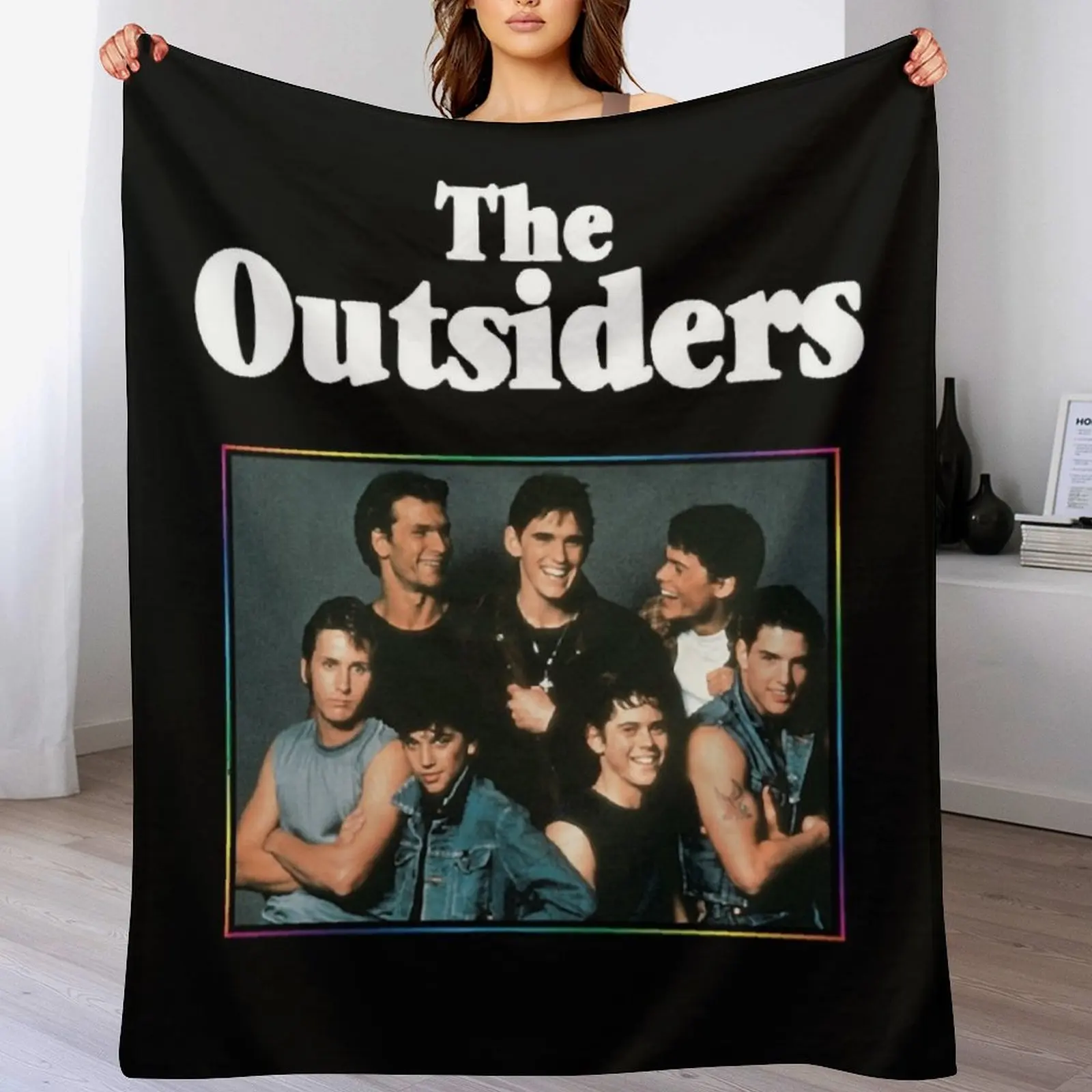 Lover Gifts The Outsiders Film Throw Blanket Decorative Throw Multi-Purpose Blankets