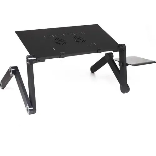 TriLine Functional Portable Folding Laptop Stand-Black