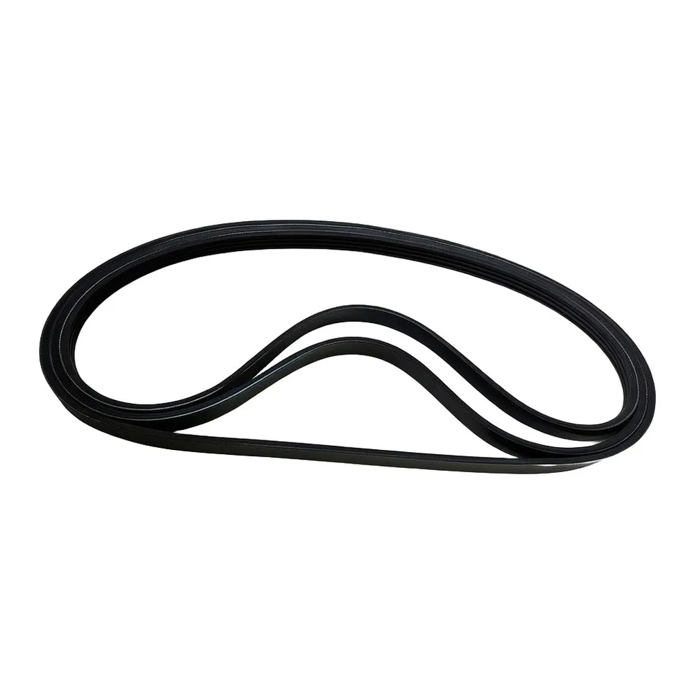 Reliable Serpentine Drive Belt Engine Belt Black Serpentine Drive Belt Long Service Life High Durability Rubber