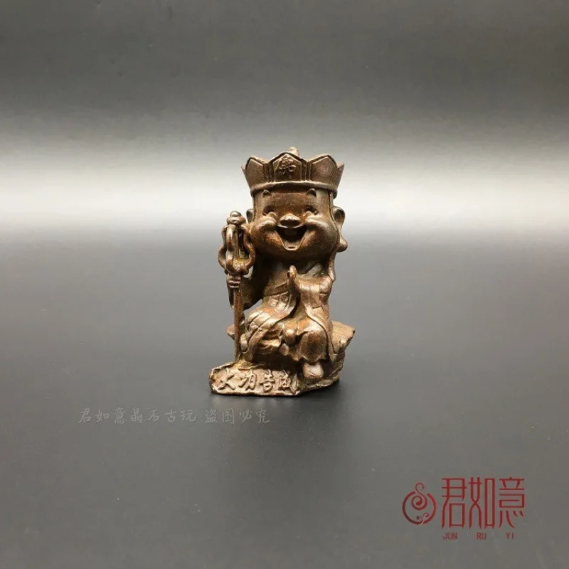 Solid Brass Journey to the West Sun Wukong Tang Eight Precepts Sand Monk White Dragon Horse Small Ornament Tea Ceremony Bra