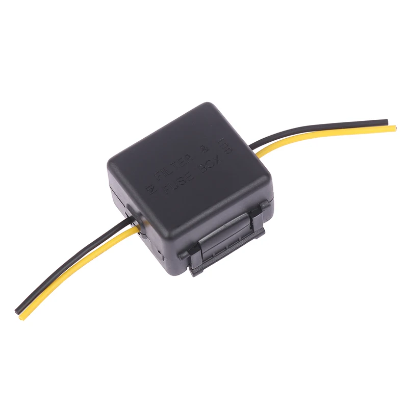 Car Power Signal Filter Anti-interference Stereo Radio Audio Relay Capacitor Power Filter Accessories