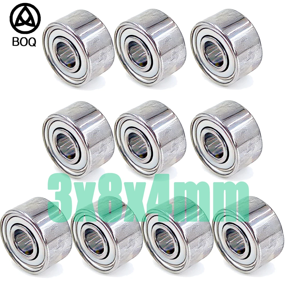 10pcs 693ZZ 3*8*4mm Metal Sealed Bearing Ball Bearings For 3D/Quadcopter/Mode Engine Bearing Fan 619/3ZZ R-830ZZ EMQ Motor 693Z
