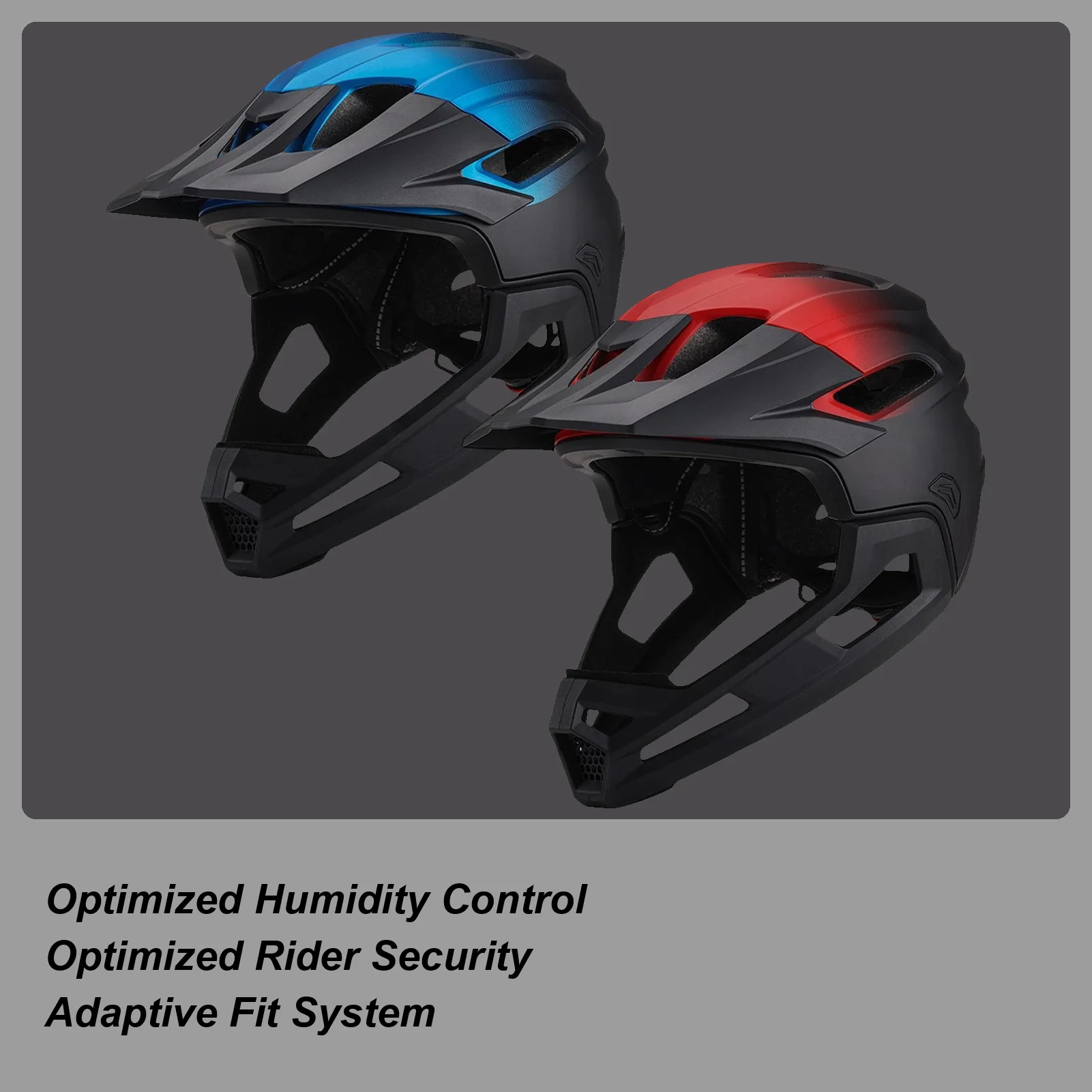 Motorcycle Helmets Adjustable Fit Hard-shell Hat With Detachable Chin Guard Full Face Motorcycle Helmet for Men Women Youth