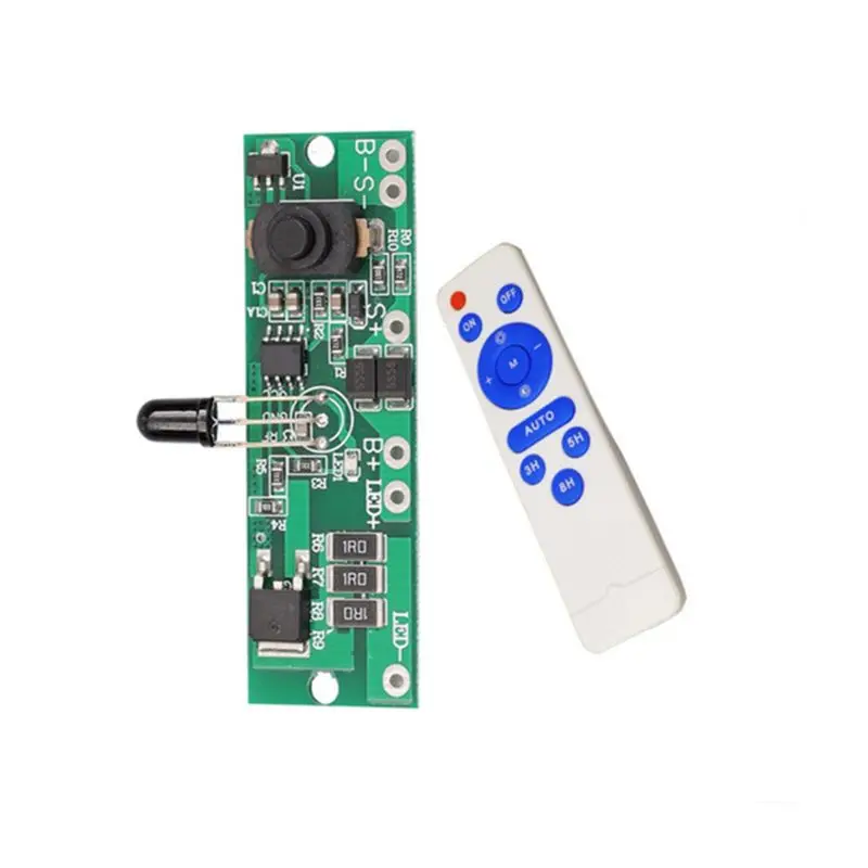 AT42 High Power 3.2V 3.7V Remote Control Radar Human Body Induction Solar Light Circuit Board Solar Light Circuit