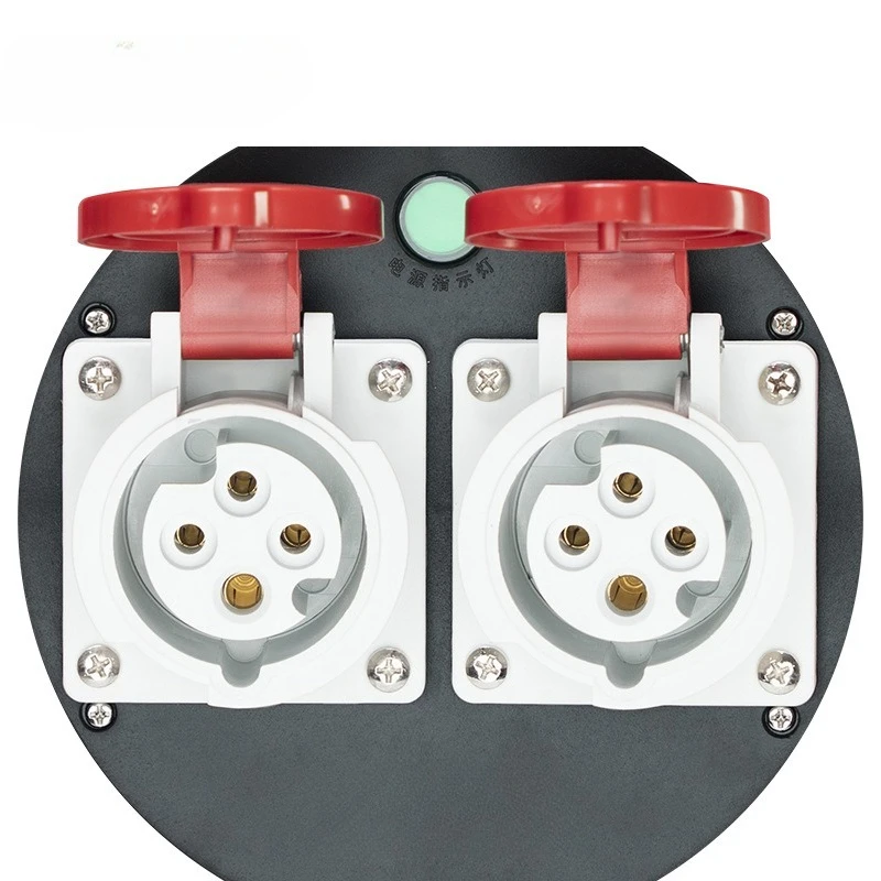 Mobile cable reel empty reel without wire 400V32A four-core cable reel