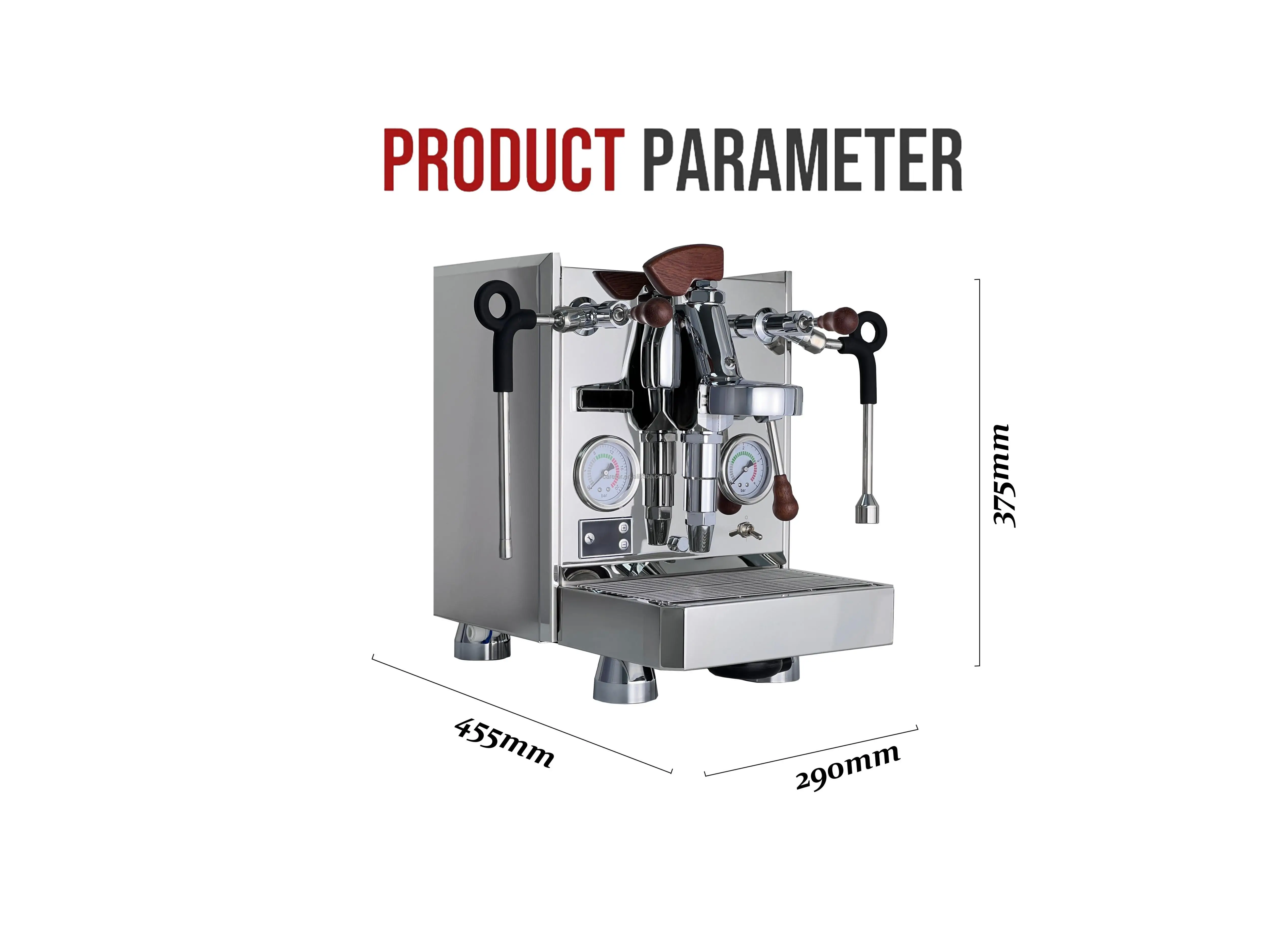 Máquina de café comercial y máquinas de café expreso semimeprofesional Rocket E61