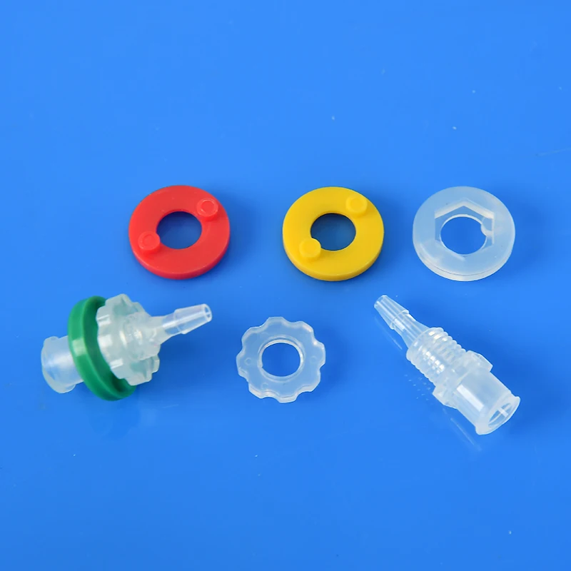 

10pcs-pk,Food Grade Luer Lock Bulkhead Fitting 1/4-28UNF M10 to Barb 1/16 ,3/32 1/8 1/4 For Mounting Panel