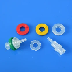 10pcs-pk,Food Grade Luer Lock Bulkhead Fitting 1/4-28UNF M10 to Barb 1/16 ,3/32 1/8 1/4 For Mounting Panel