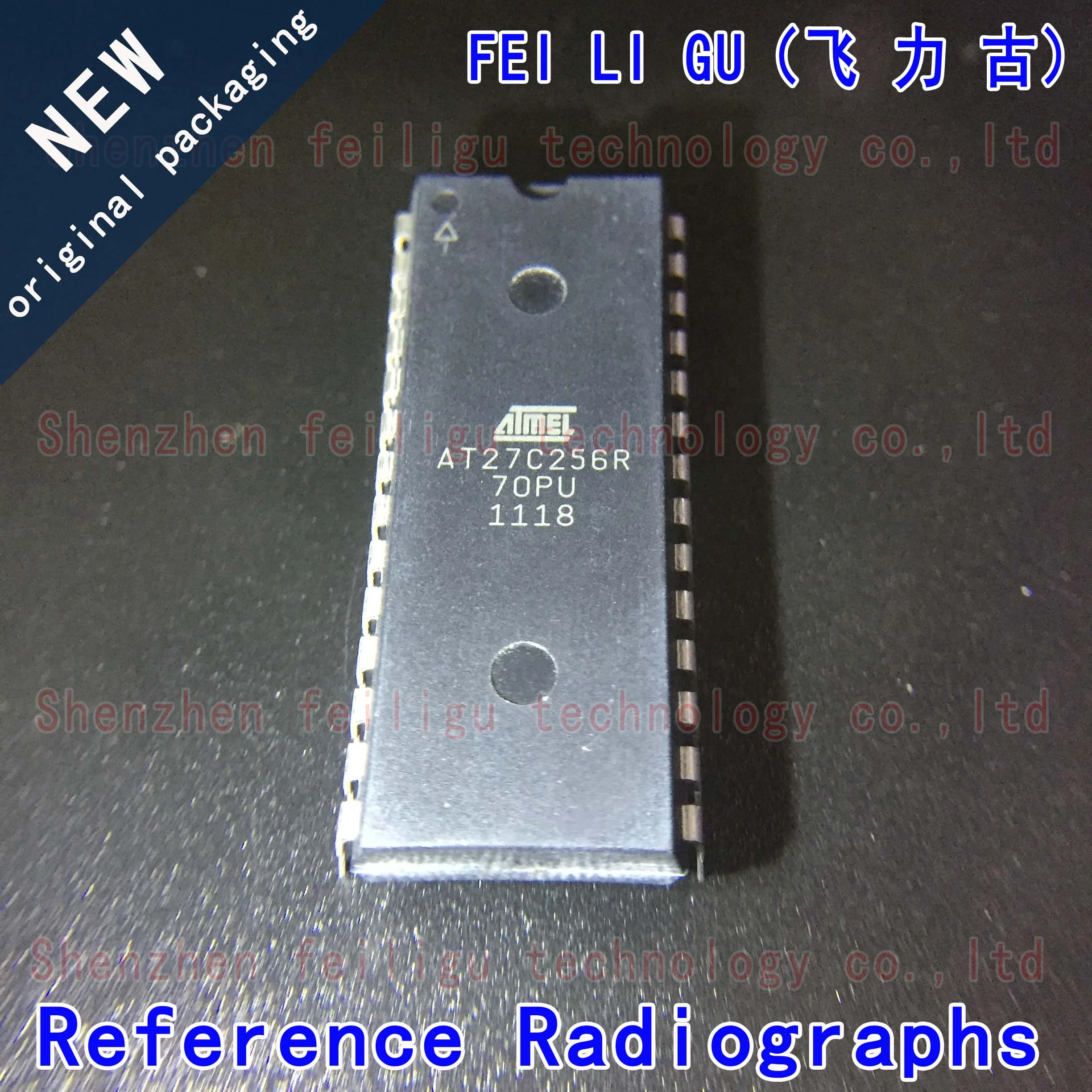 1~20PCS 100% New original AT27C256R-70PU AT27C256R Package:DIP28 In-line EPROM-OTP 256Kb Memory Chip