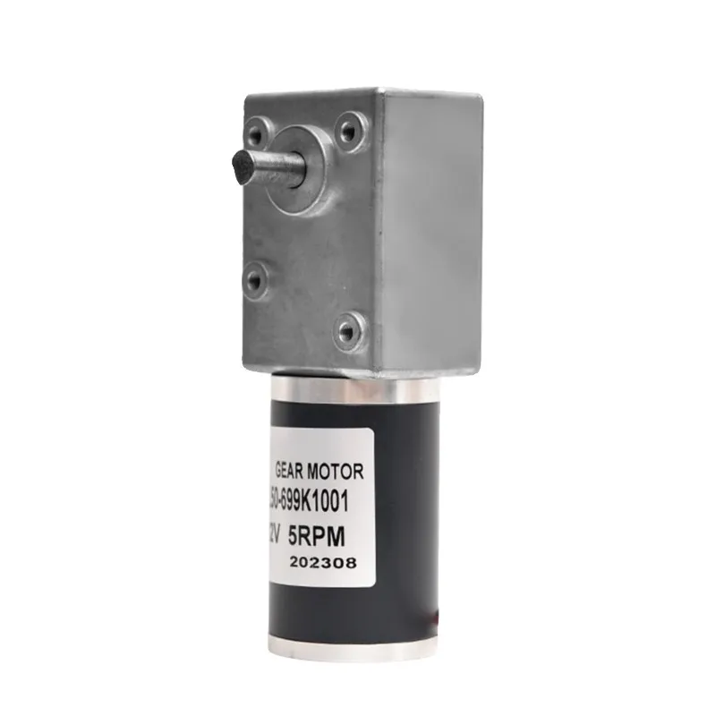 

5882-50ZY Turbo Worm DC Gear Motor XCWL50 Large Torque 12V Low Speed 24V Motor