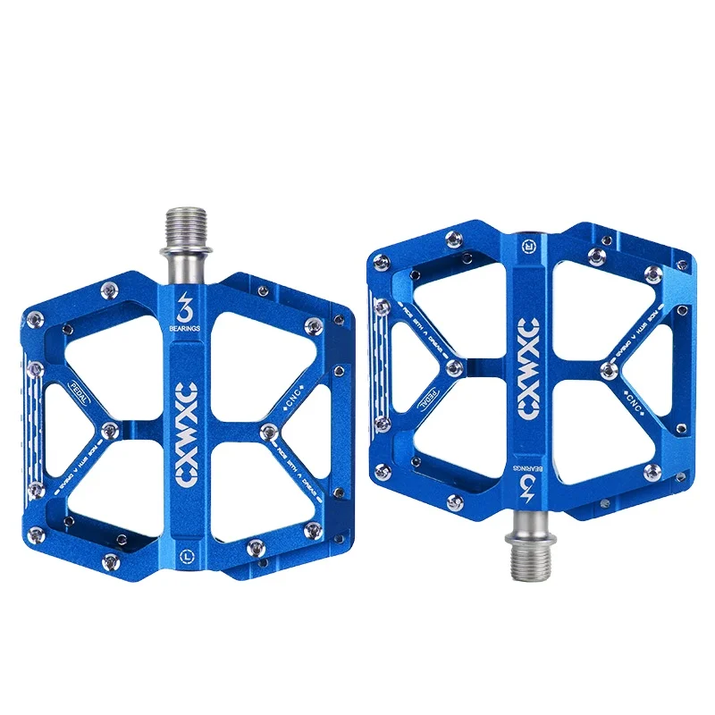

Bike Pedal Aluminum Alloy 3 Bearings Widen Anti-slip Bicycle Pedals