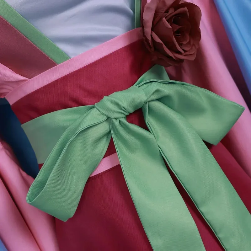 Maomao cosplay traje peruca anime o boticário diários vestido rosa festa de halloween feminino