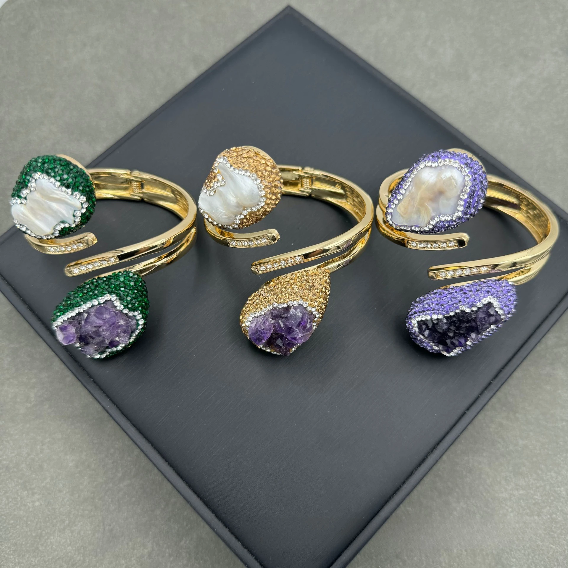 

Psychic Fog + Energetic Vulnerability Baroque Pearl X Amethyst Pierces The Veil—Shields Spirit & Awakens Third Eye Wisdom!