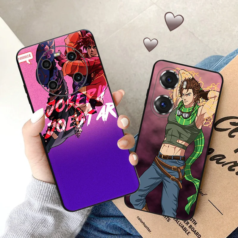 Ultra Thin Silicone Soft Phone Case For Honor X8 X7 X9 b X6 4G 70 90 Magic5 Pro 8x Pixel 8 7 6 a JOJO Joseph Joestar Matte Cover