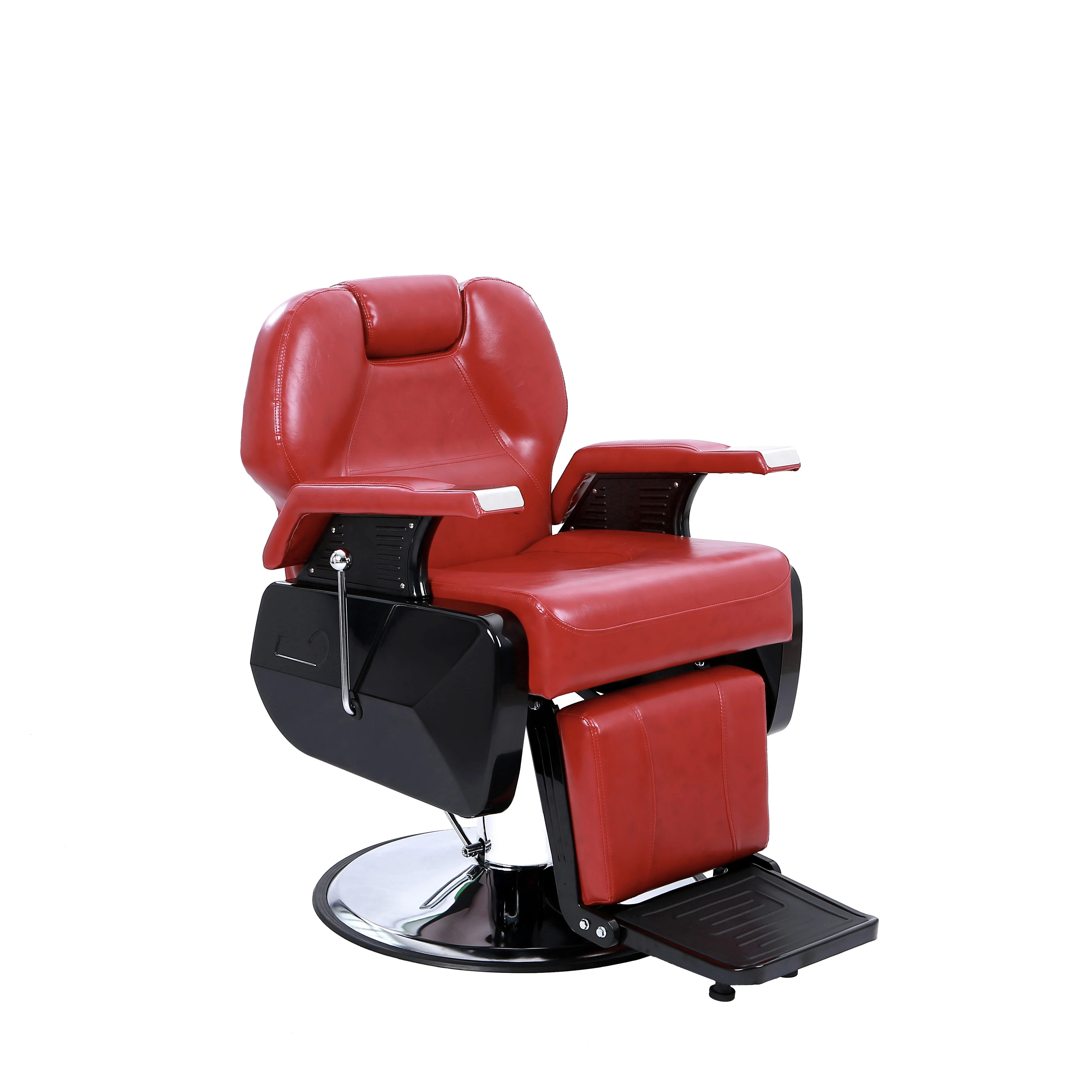 Wholesale Salon Hair Chair Classic Used Barber Chairs Leather Fashionable Customized Style Beauty Packing Modern Barber Chair