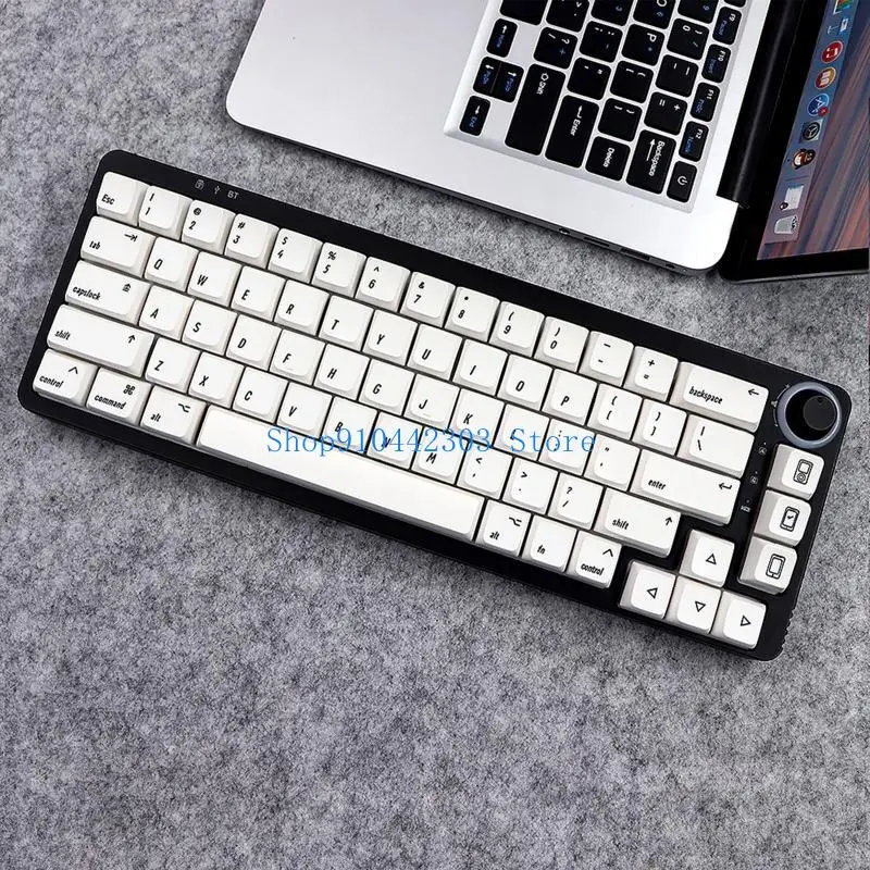 652F for Key Caps 133-Key Dye Sublimation PBT Keycaps MAC-style MDA Profile for MX Switches Mechanical Keyboard Japanese Engl