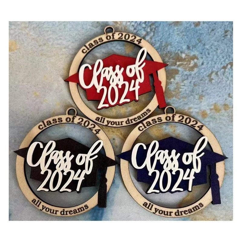 Personalized Graduation Name Ornament, Class Of 2024, University, College Graduation, High School Graduate Ornament