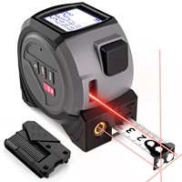 New 40 meter digital intelligent tape measure with three in one infrared rangefinder and cross projection laser tape measure