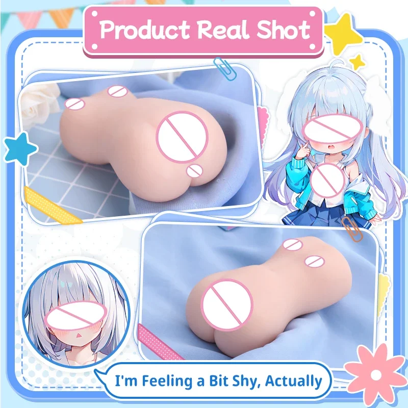 لعبة الجنس أنيمي الاستمناء للرجال المهبل الاصطناعي جيب دمية جنسية حقيقية الكبار الاستمناء اللعب مع كس ضيق Onahole #1