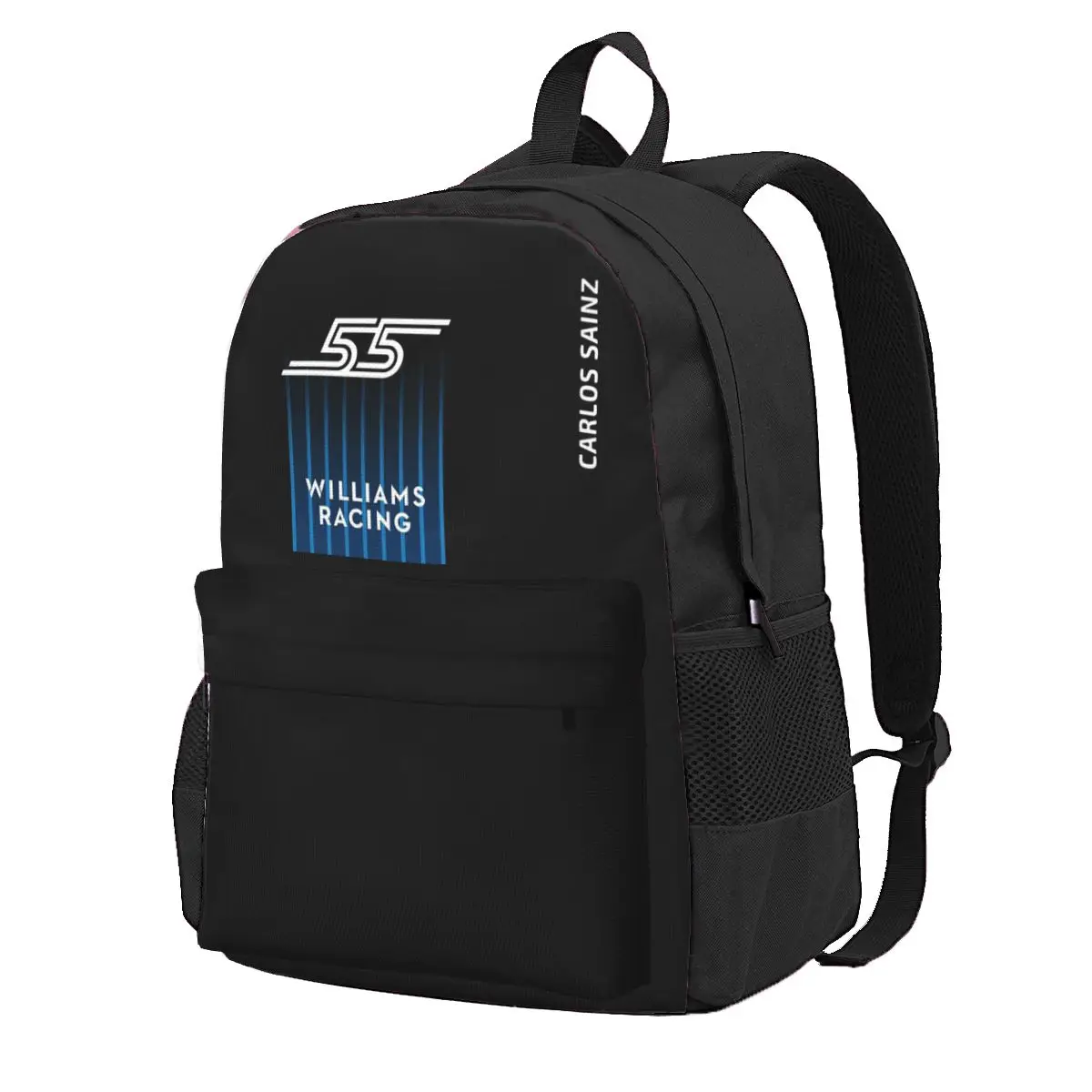 

2025 Williams Racing Art Student Backpack School Bag Hiking Travel Daypack for Boys Girls Fashion Bookbag Shoulder Bags