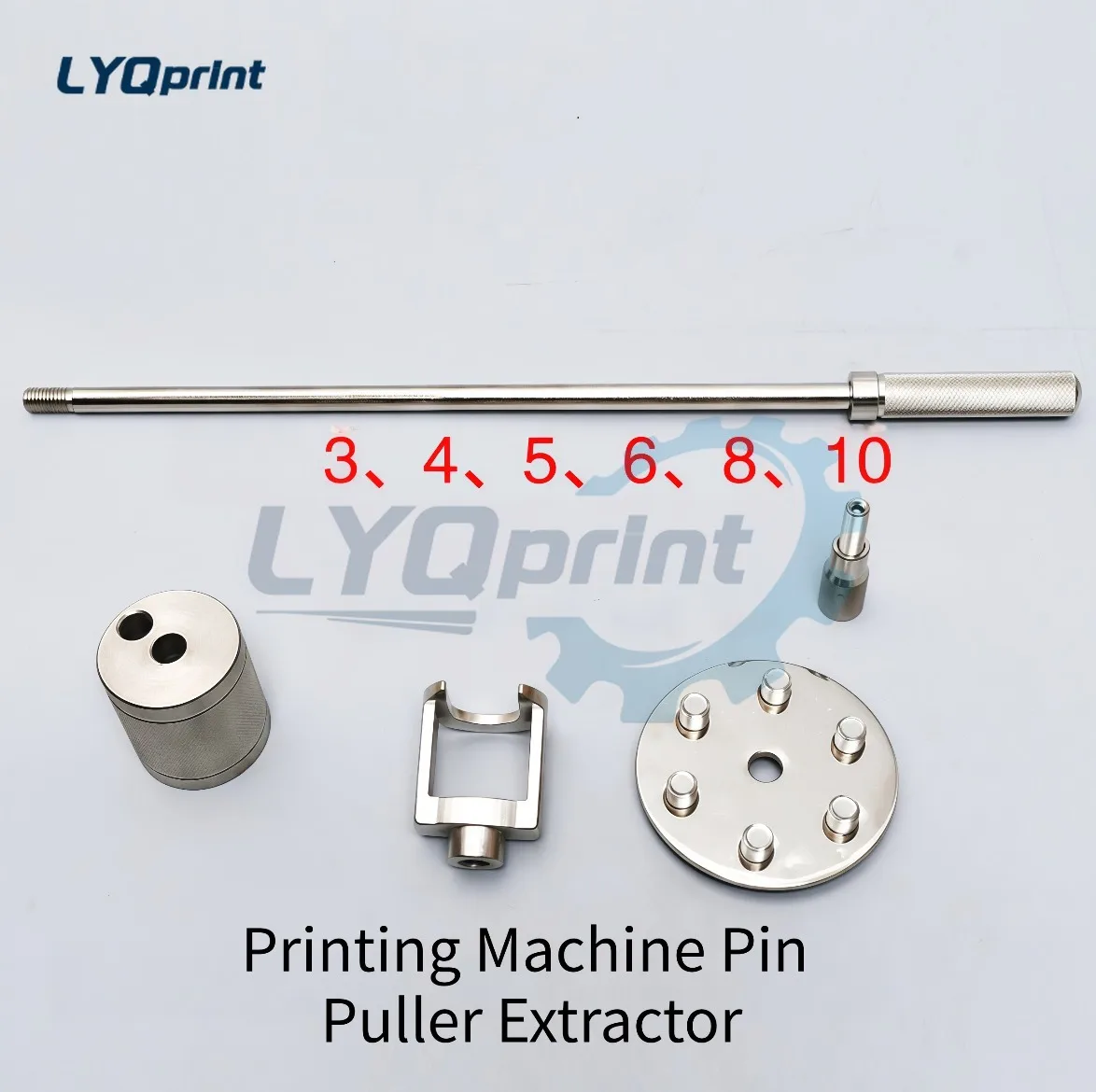 Manual Slide Hammer Pin Puller Extractor Printing Machinery Maintenance Repair Tool Mechanical Equipment Parts