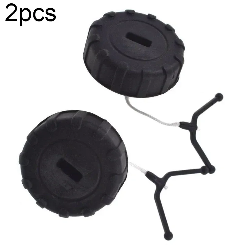 2pcs Fuel Oil Lids Tank Cover Cap Set For STIHL MS170 MS180 Fuel Covers Replacement Garden Tool Parts