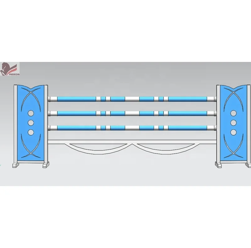 Horse Show Jumping Wing Aluminum Obstacles Stands Side Standings High-Standard JW-17