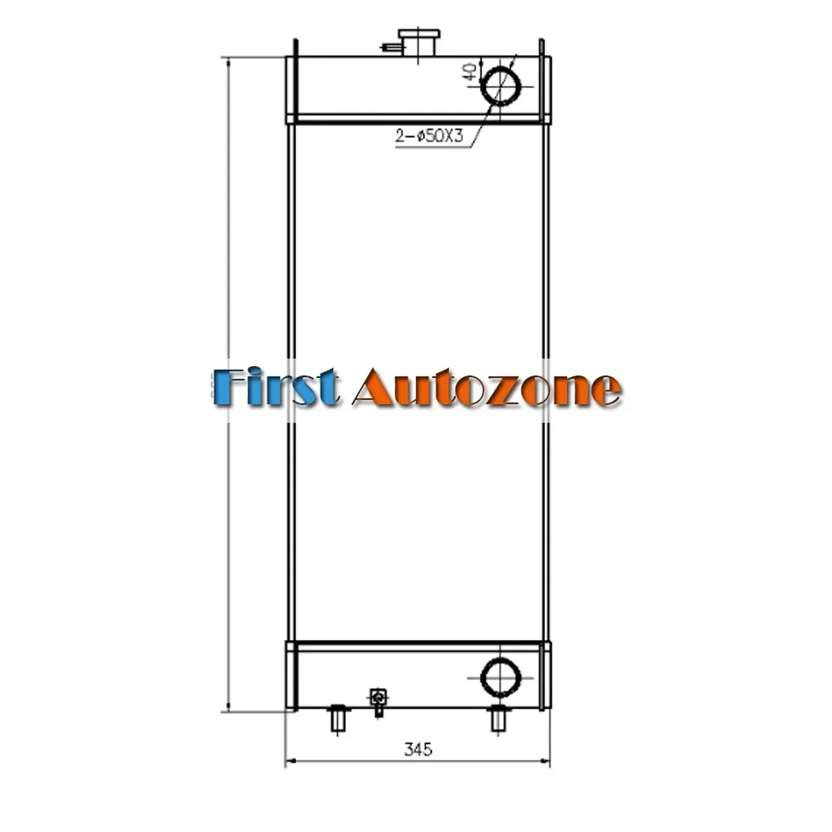 

424-03-42410 Radiator Fits Komatsu WA430-6