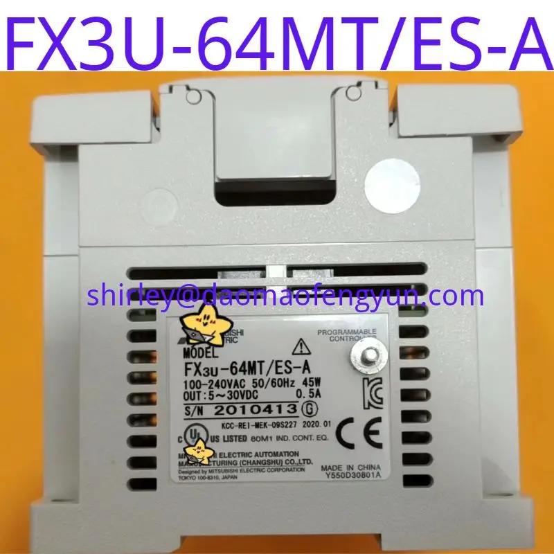 Imagem -05 - Plc Usado Fx3u Expansão Módulo Fx3u64mt Es-a