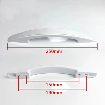 냉장고 냉동고 문짝 손잡이, ABS 플라스틱 손잡이 교체, 범용 액세서리, 250mm 길이 