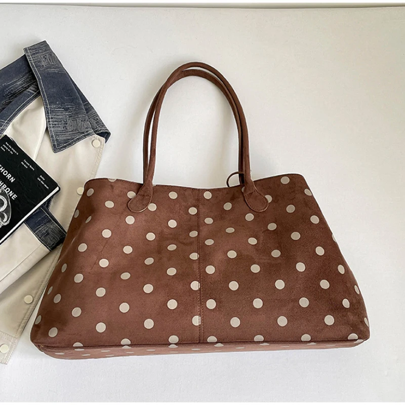 Vintage Casual Tote Tasche Neue Große-kapazität Handtasche Europa Amerika Beliebte Heißer Verkauf Unterarm Tasche Hochwertige Pu Pendler Taschen – Detail 27
