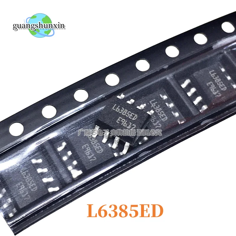 10PCS New original L6385ED L6385D power drive management chip SOP8 SMD bridge driver chip