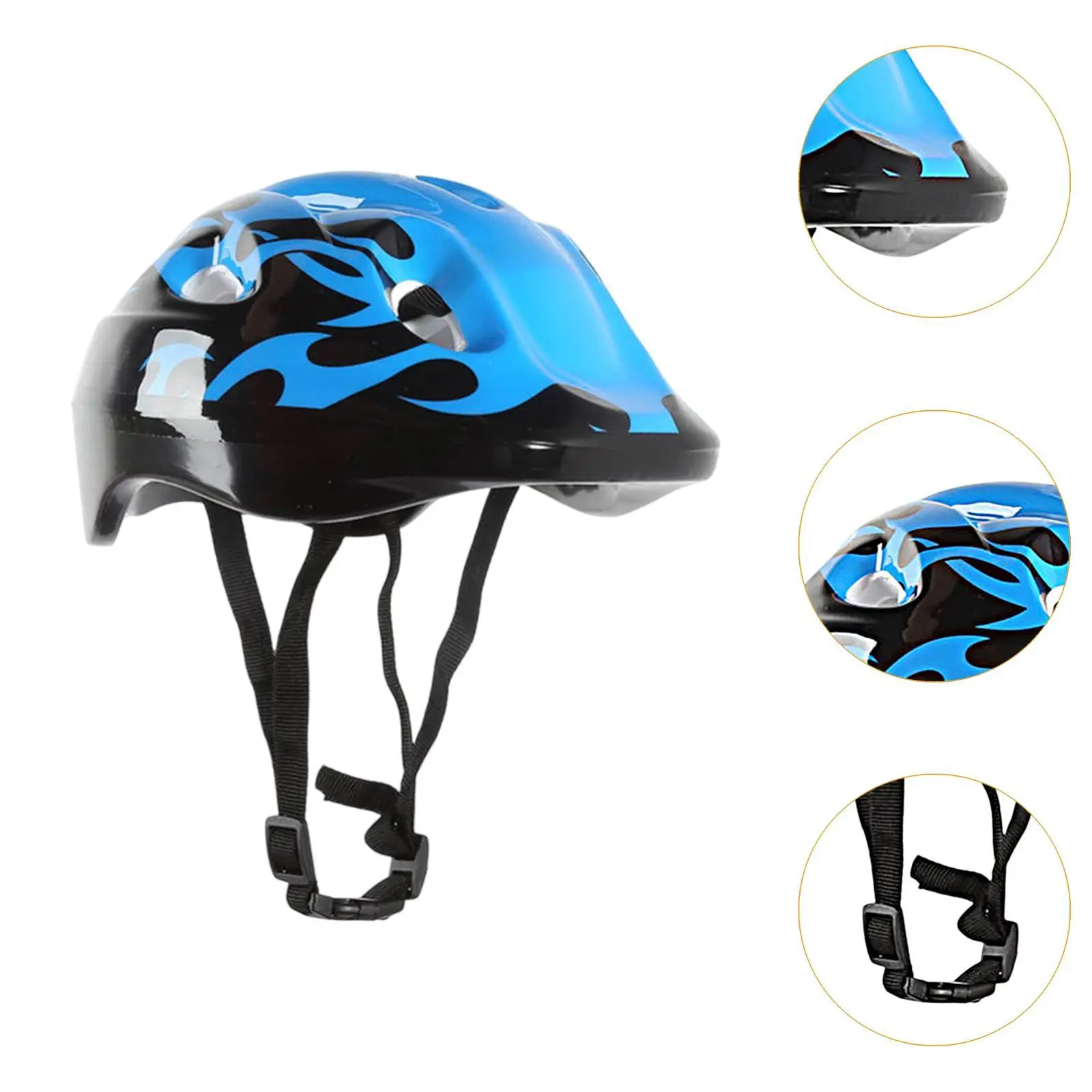 

Impact Resistant Kids Bike Helmet Portable Breathable Safety Cycling Helmet for Boys Girls Roller Skating