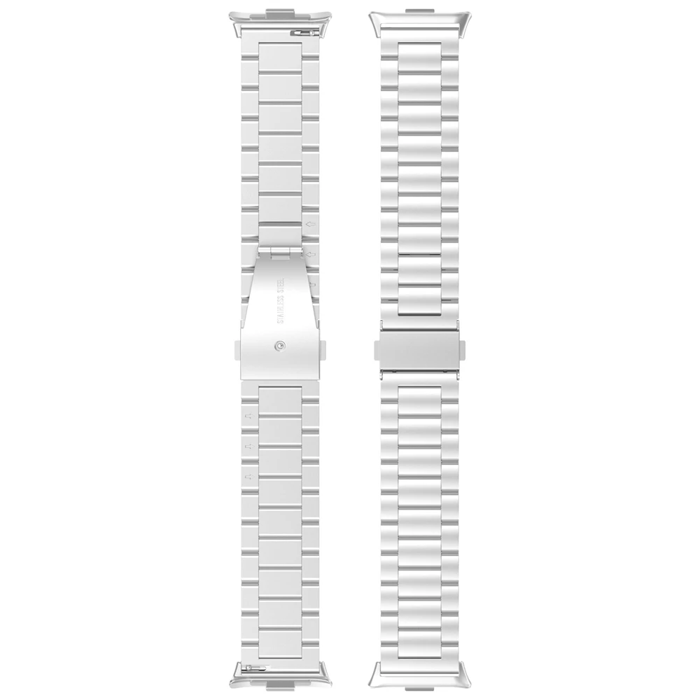 3 Perlen Edelstahl Metall armband für Redmi Uhr 4 Uhren armband Armband für Xiaomi Mi Band 8 Pro